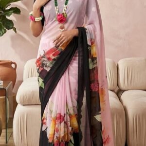 Georgette saree