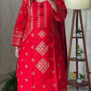 Arong Cotton Three Piece